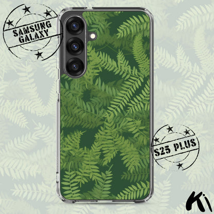 FERN LEAVES Clear Case for Samsung® S Series Phones