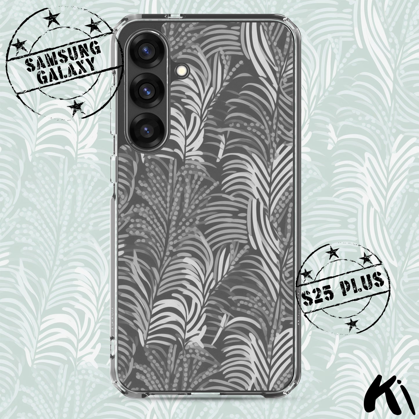FERN LEAVES Clear Case for Samsung® S Series Phones