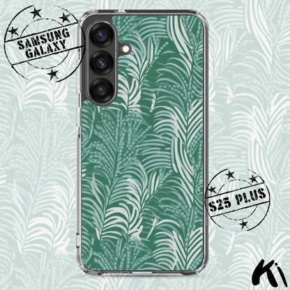 FERN LEAVES Clear Case for Samsung® S Series Phones