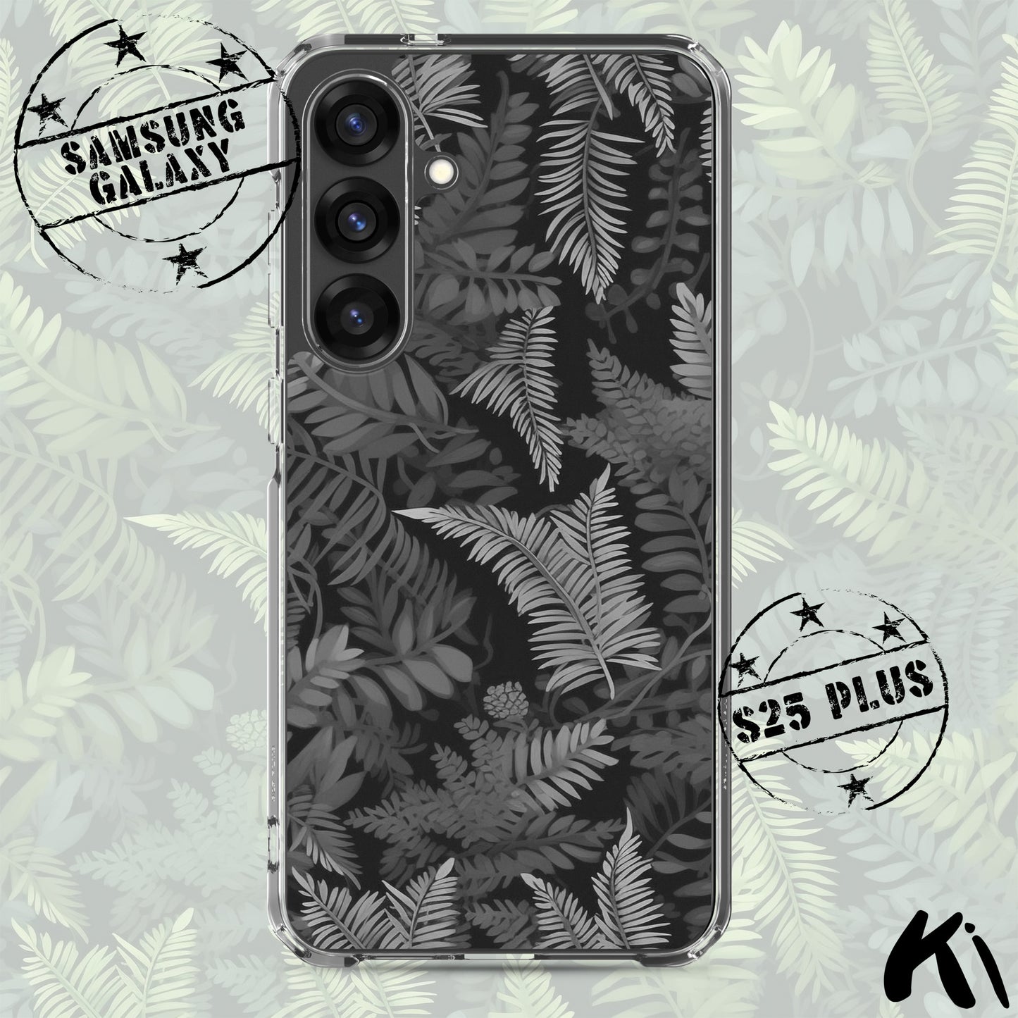 FERN LEAVES Clear Case for Samsung® S Series Phones
