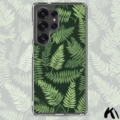 FERN LEAVES Clear Case for Samsung® S Series Phones