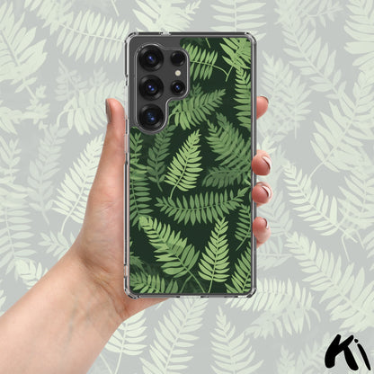 FERN LEAVES Clear Case for Samsung® S Series Phones