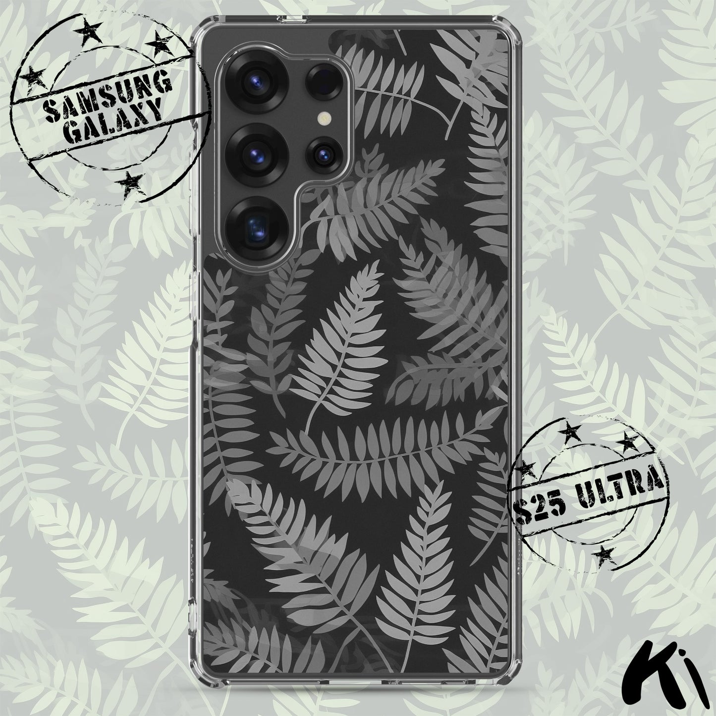FERN LEAVES Clear Case for Samsung® S Series Phones