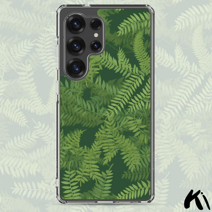 FERN LEAVES Clear Case for Samsung® S Series Phones