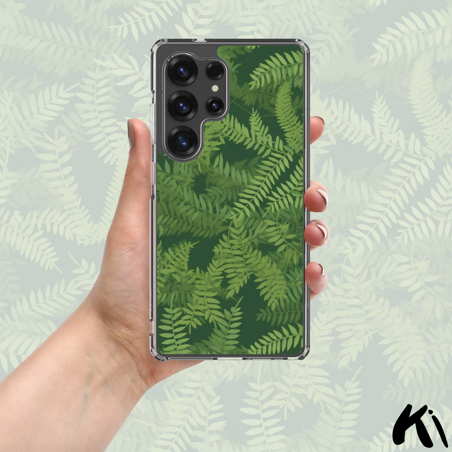 FERN LEAVES Clear Case for Samsung® S Series Phones