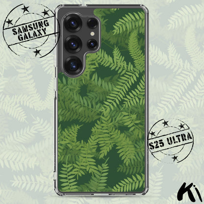 FERN LEAVES Clear Case for Samsung® S Series Phones