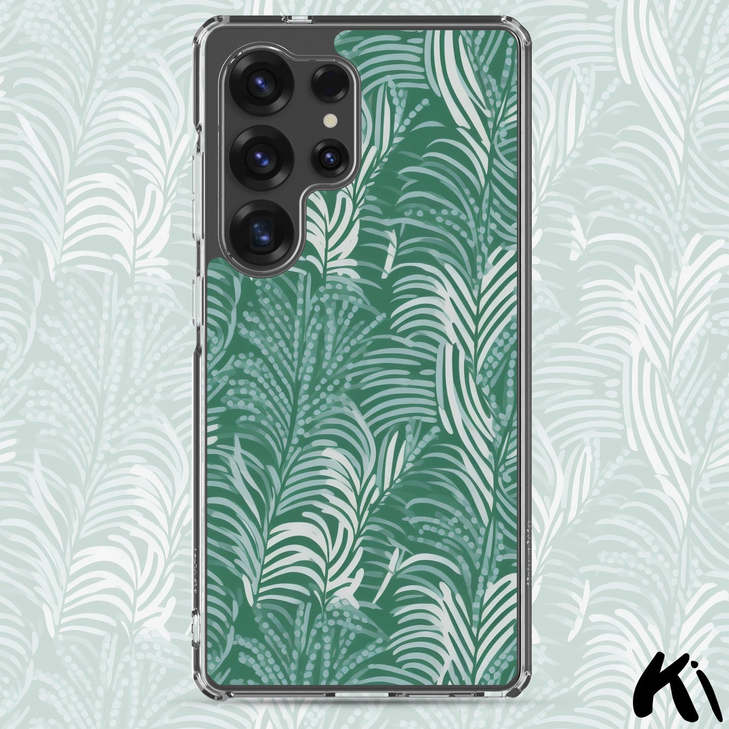 FERN LEAVES Clear Case for Samsung® S Series Phones