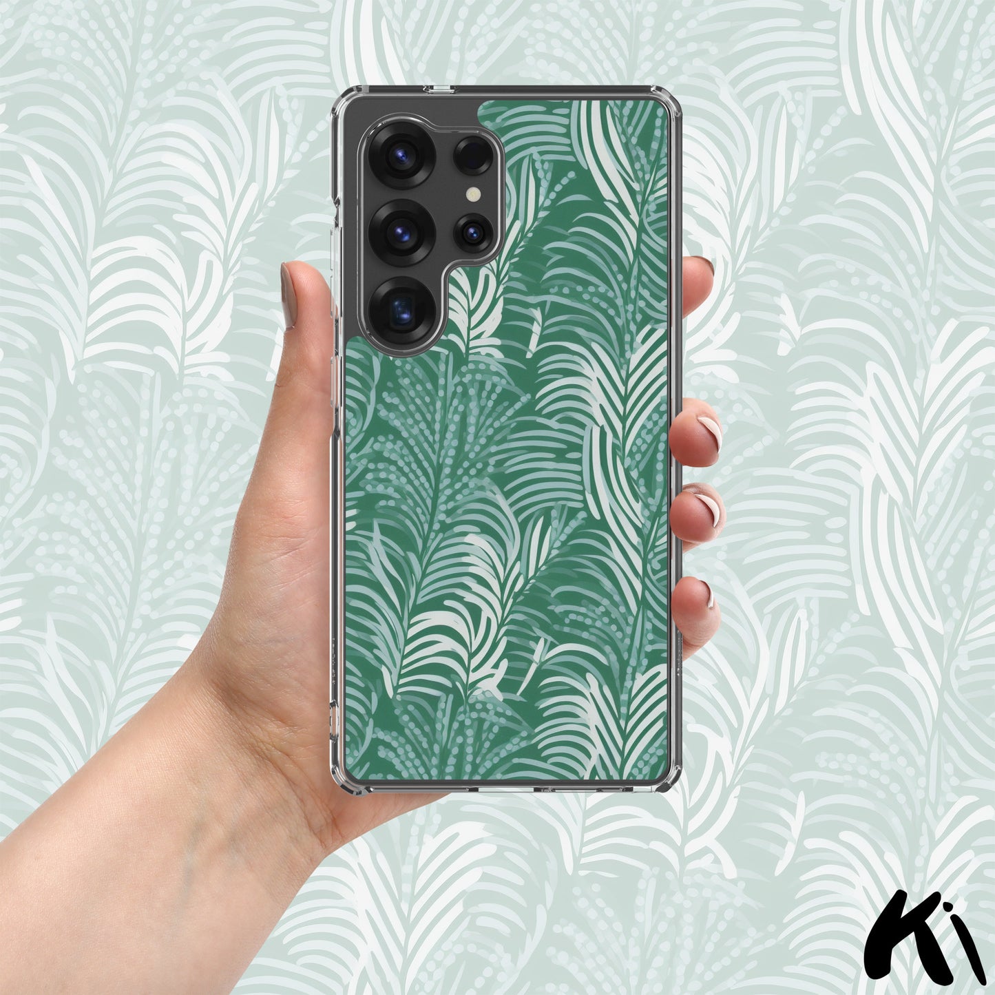 FERN LEAVES Clear Case for Samsung® S Series Phones