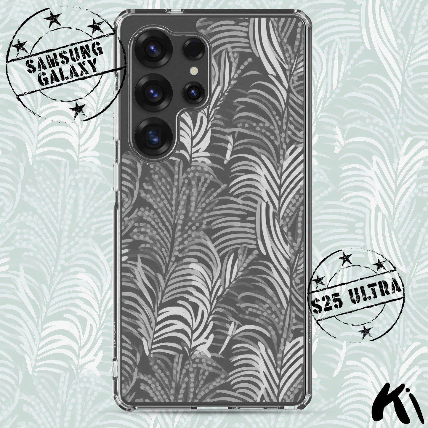 FERN LEAVES Clear Case for Samsung® S Series Phones