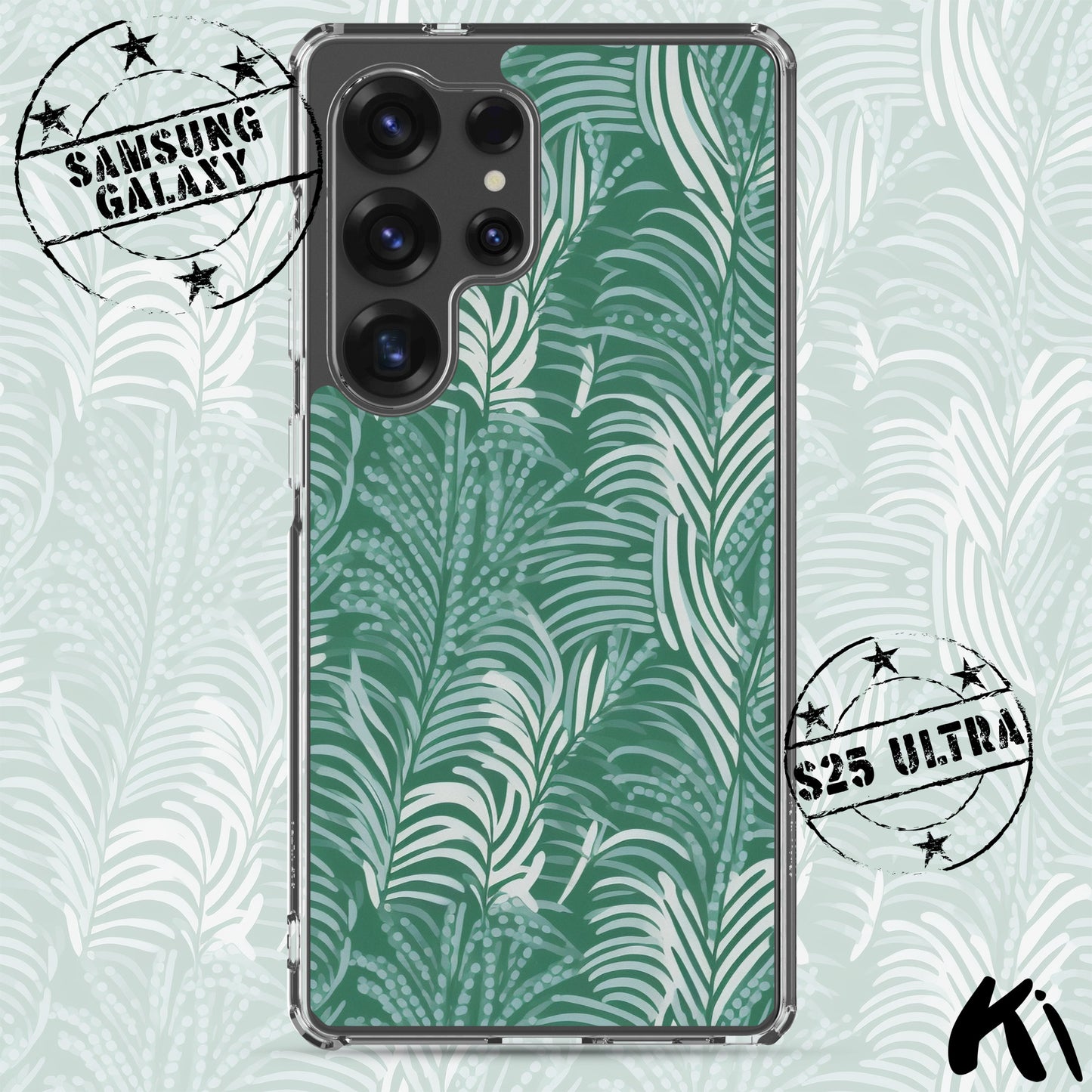FERN LEAVES Clear Case for Samsung® S Series Phones