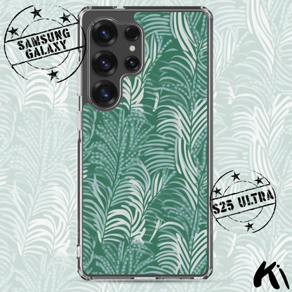 FERN LEAVES Clear Case for Samsung® S Series Phones