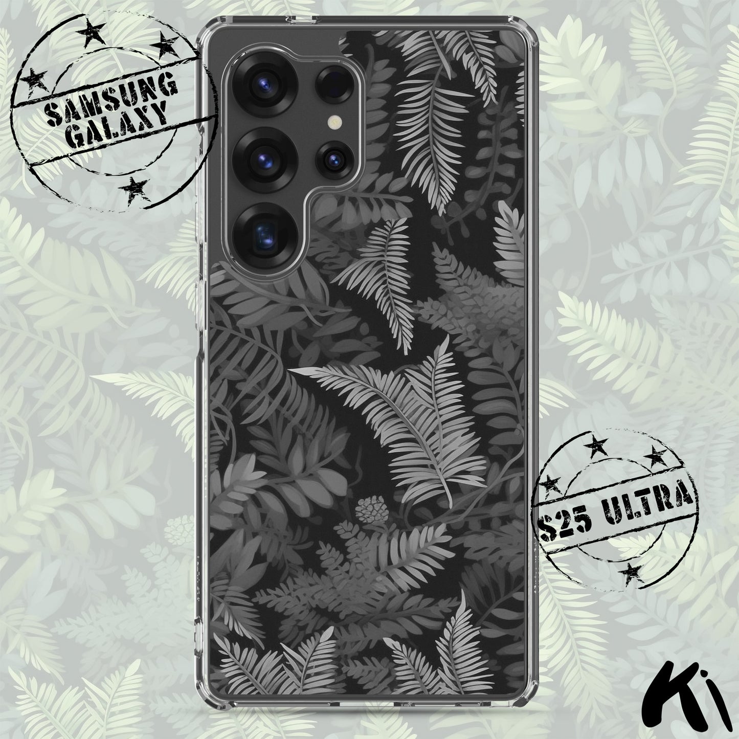 FERN LEAVES Clear Case for Samsung® S Series Phones