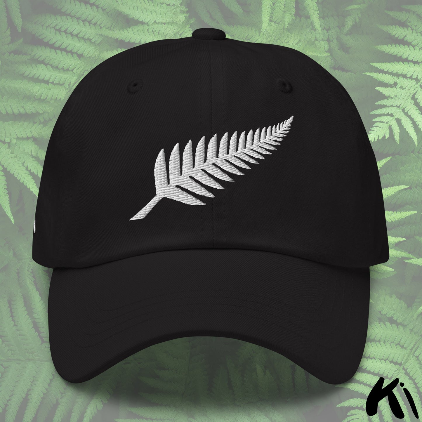 SILVER FERN Embroidered Dad Hat