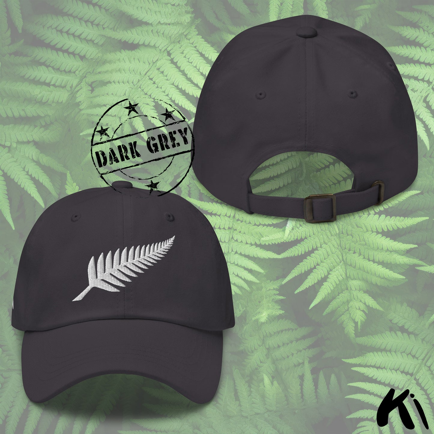 SILVER FERN Embroidered Cap