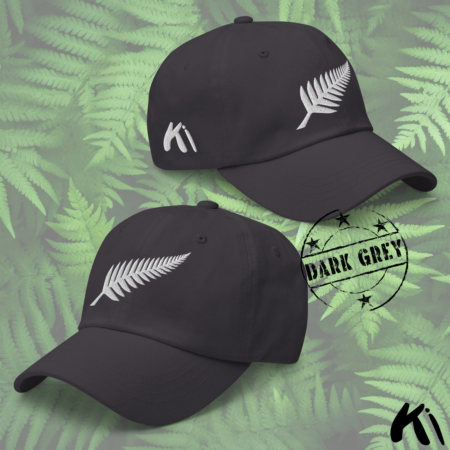 SILVER FERN Embroidered Cap
