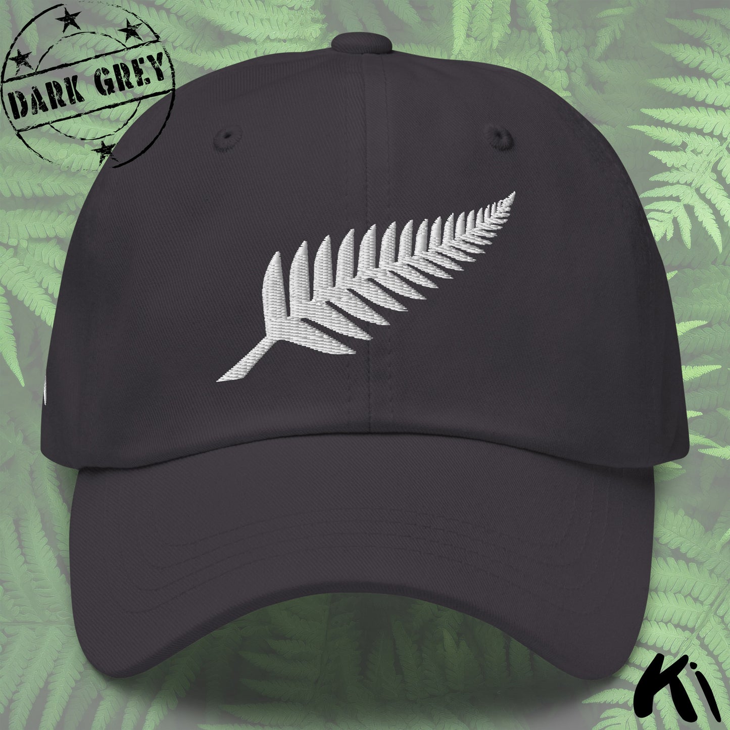 SILVER FERN Embroidered Cap