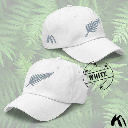 SILVER FERN Embroidered Dad Hat