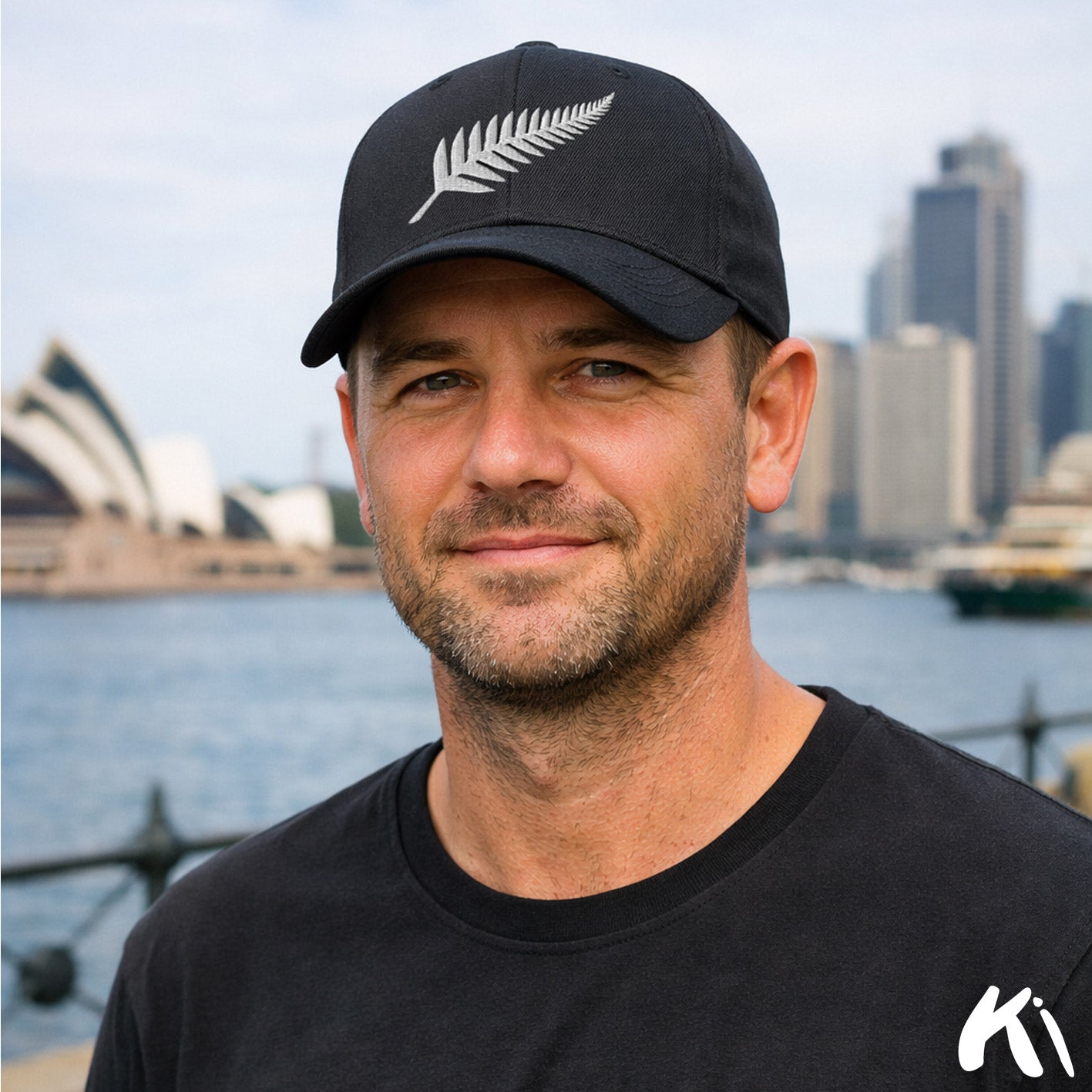 SILVER FERN Embroidered Cap