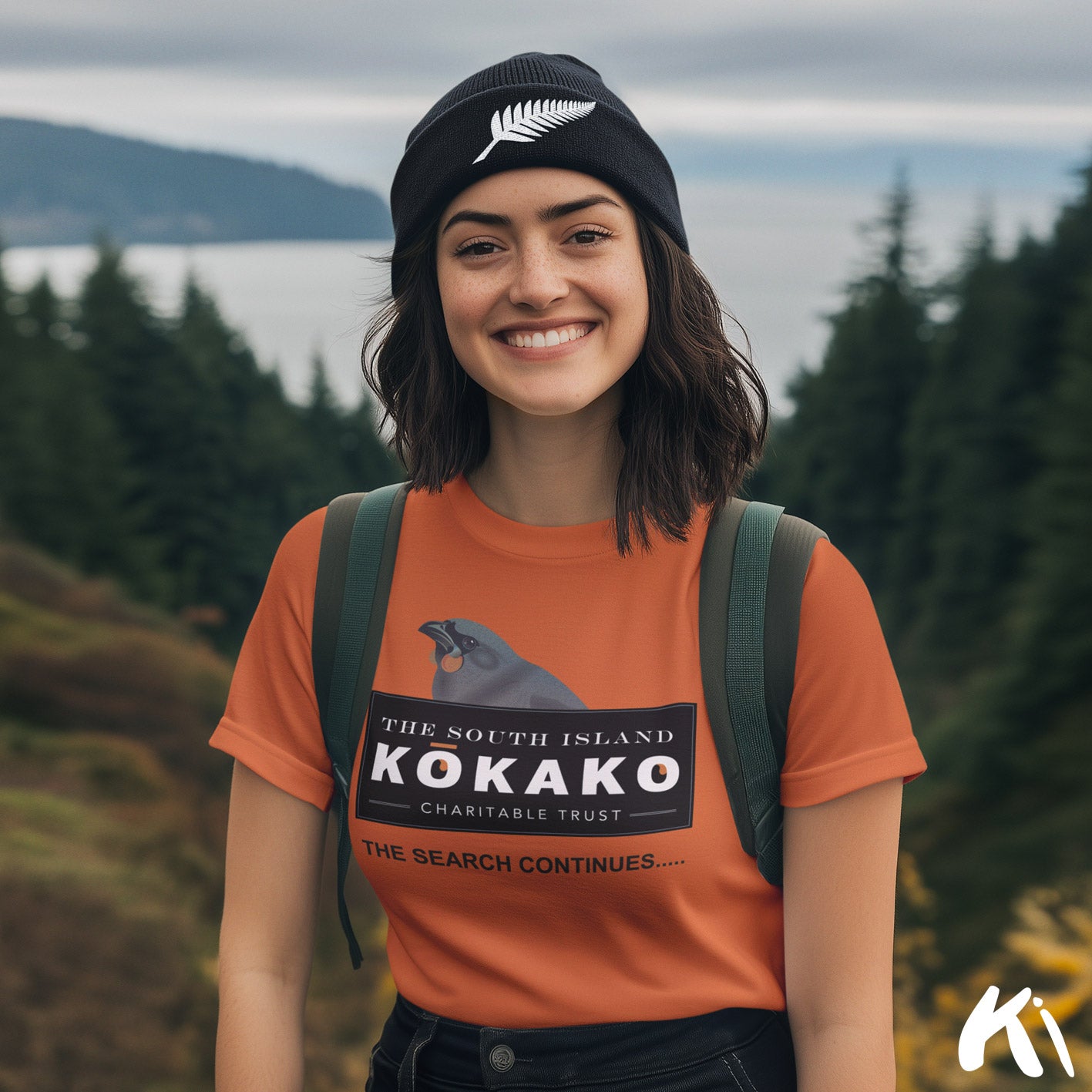 SOUTH ISLAND KŌKAKO Charitable Trust Official Fundraising Shirt - Light Colours