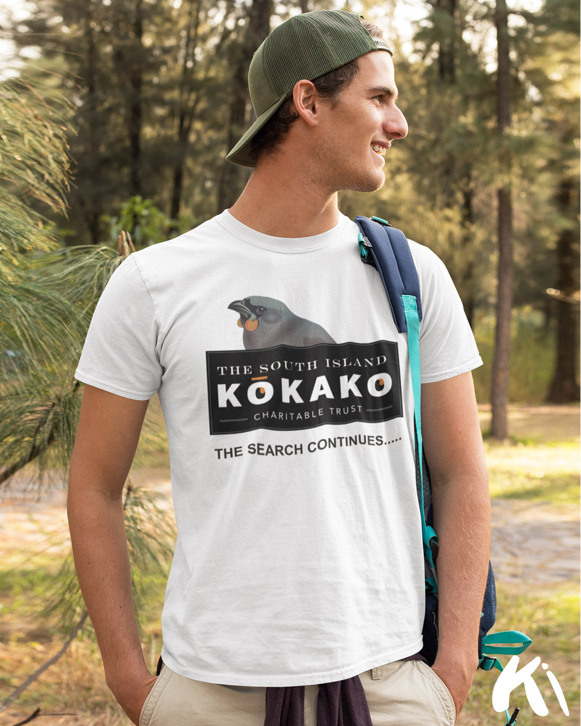 SOUTH ISLAND KŌKAKO Charitable Trust Official Fundraising Shirt - Light Colours
