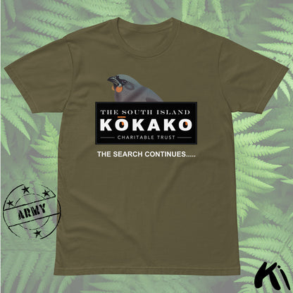 SOUTH ISLAND KŌKAKO Charitable Trust MID-WEIGHT Shirt - Dark Colours