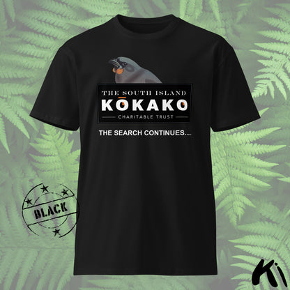 SOUTH ISLAND KŌKAKO Charitable Trust MID-WEIGHT Shirt - Dark Colours