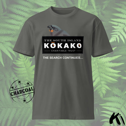 SOUTH ISLAND KŌKAKO Charitable Trust MID-WEIGHT Shirt - Dark Colours