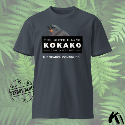 SOUTH ISLAND KŌKAKO Charitable Trust MID-WEIGHT Shirt - Dark Colours