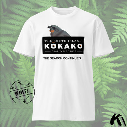 SOUTH ISLAND KŌKAKO Charitable Trust MID-WEIGHT Shirt - Light Colours