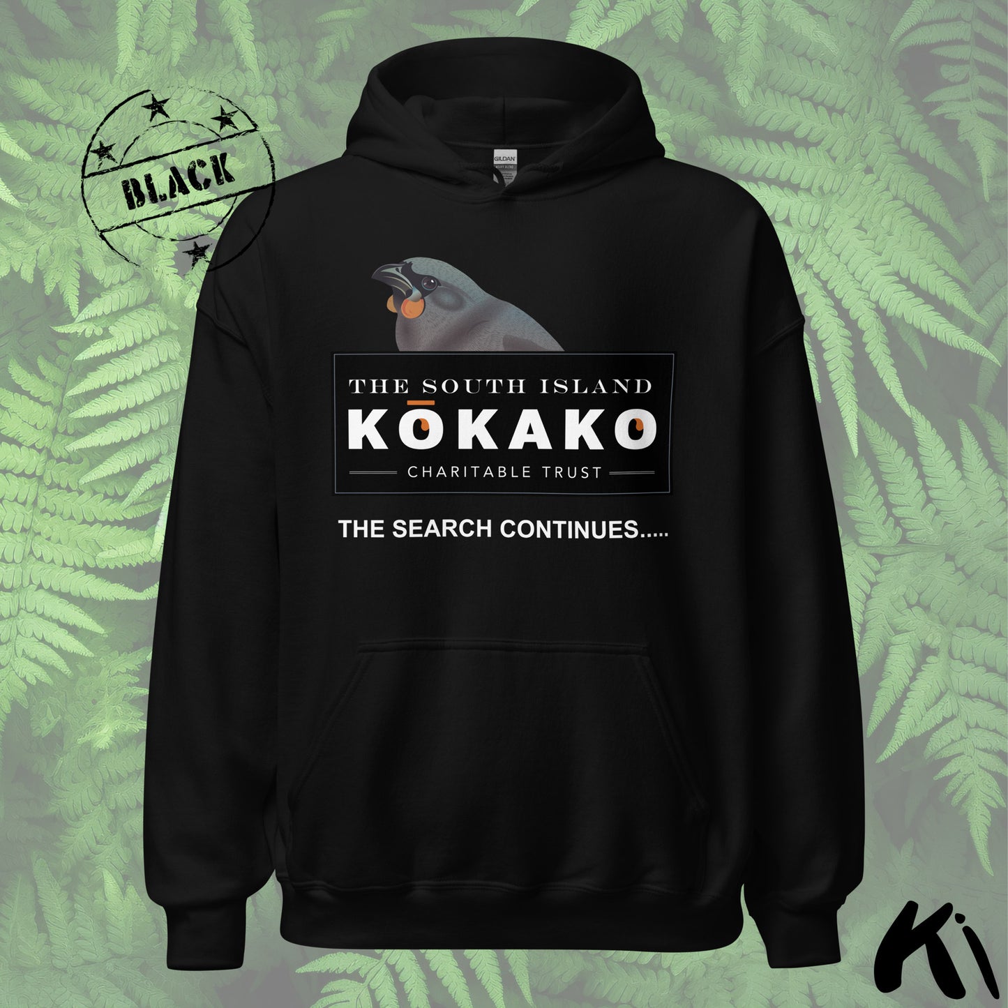 SOUTH ISLAND KŌKAKO Charitable Trust Unisex Hoodie