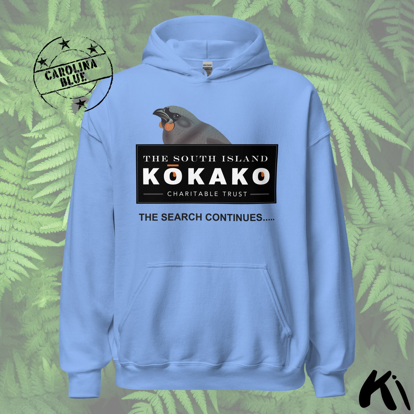 SOUTH ISLAND KŌKAKO Charitable Trust Unisex Hoodie - Light Colours