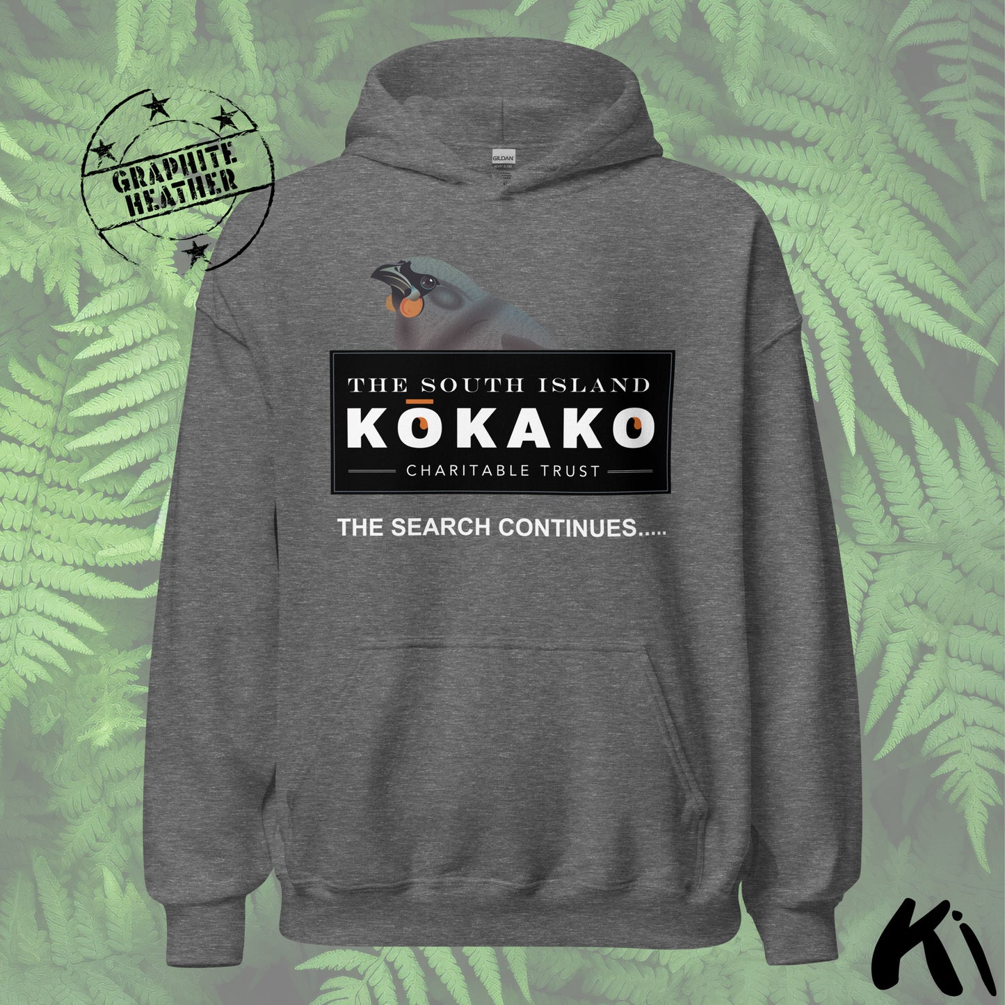 SOUTH ISLAND KŌKAKO Charitable Trust Unisex Hoodie