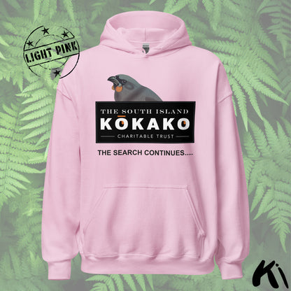 SOUTH ISLAND KŌKAKO Charitable Trust Unisex Hoodie - Light Colours