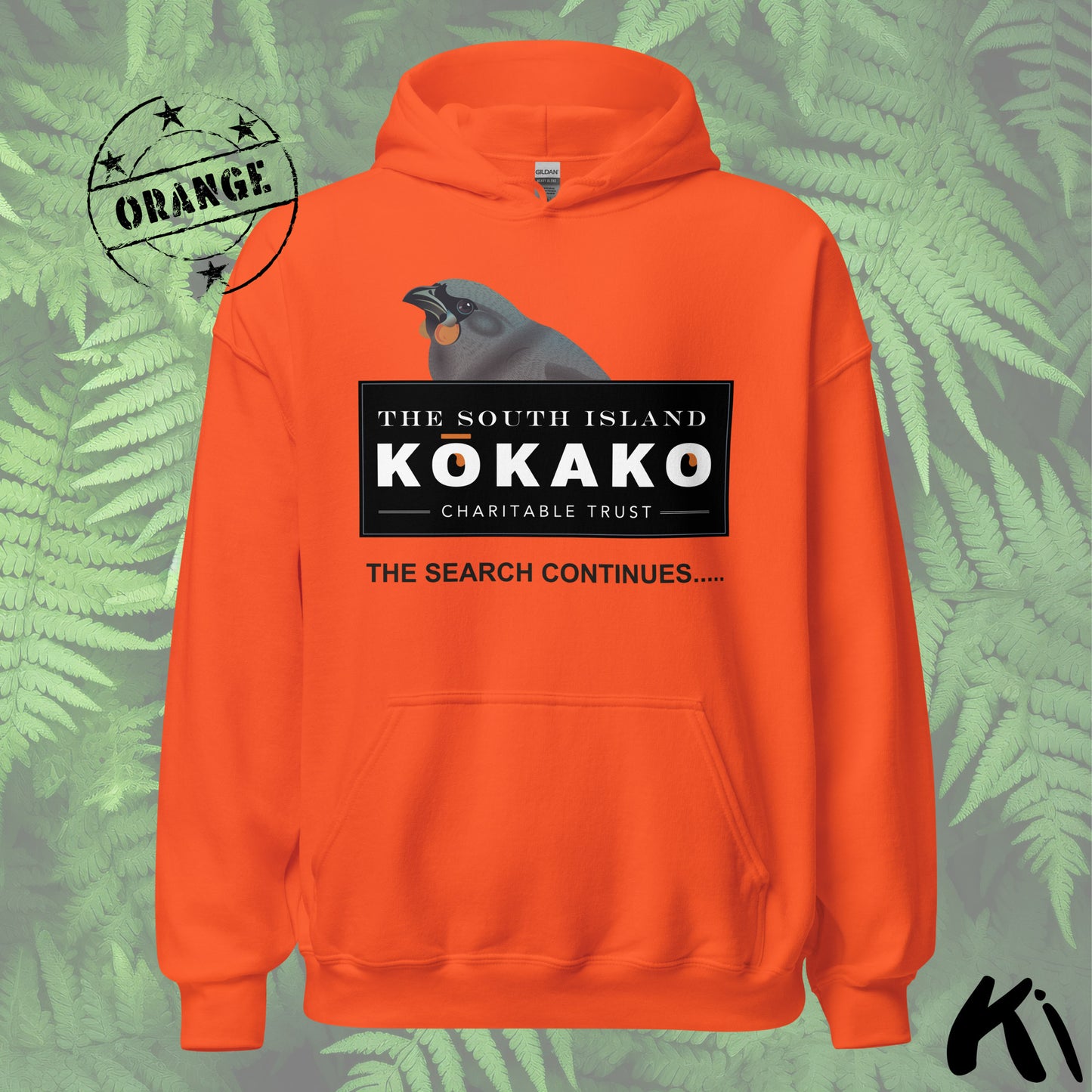 SOUTH ISLAND KŌKAKO Charitable Trust Unisex Hoodie - Light Colours