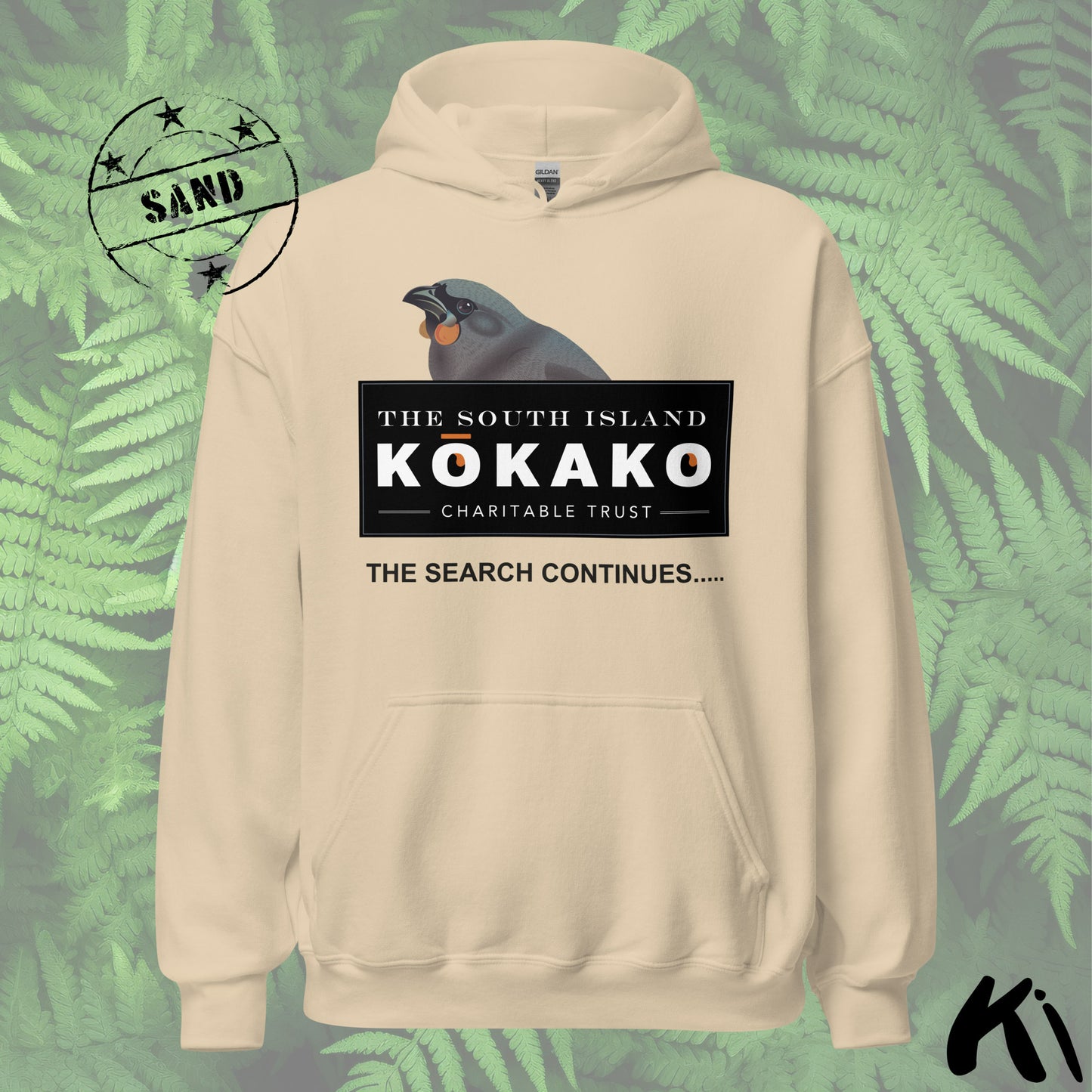 SOUTH ISLAND KŌKAKO Charitable Trust Unisex Hoodie - Light Colours
