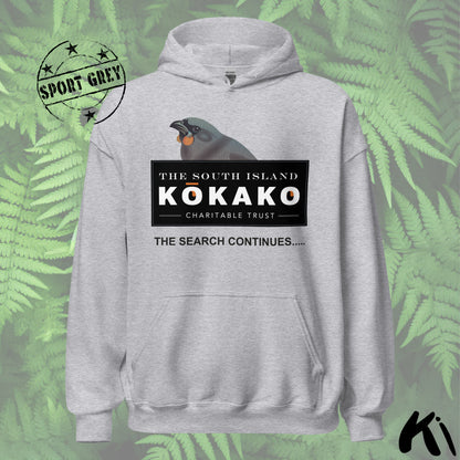 SOUTH ISLAND KŌKAKO Charitable Trust Unisex Hoodie - Light Colours