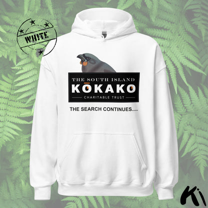 SOUTH ISLAND KŌKAKO Charitable Trust Unisex Hoodie - Light Colours