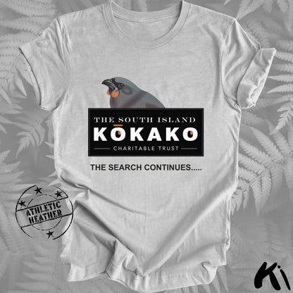 SOUTH ISLAND KŌKAKO Charitable Trust Official Fundraising Shirt - Light Colours