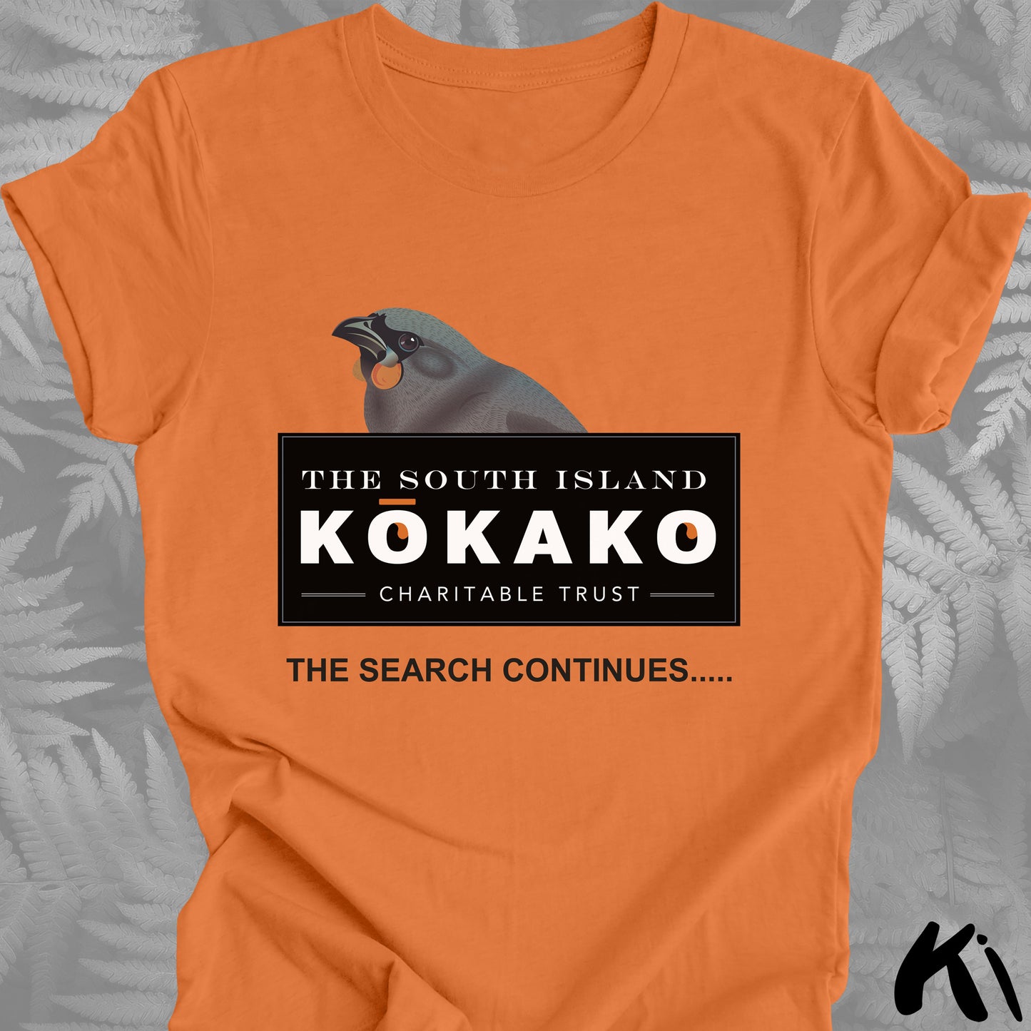 SOUTH ISLAND KŌKAKO Charitable Trust Official Fundraising Shirt - Light Colours