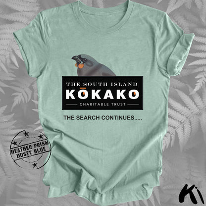 SOUTH ISLAND KŌKAKO Charitable Trust Official Fundraising Shirt - Light Colours
