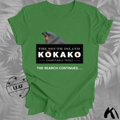 SOUTH ISLAND KŌKAKO Charitable Trust Official Fundraising Shirt - Dark Colours