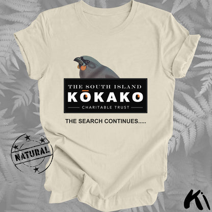 SOUTH ISLAND KŌKAKO Charitable Trust Official Fundraising Shirt - Light Colours