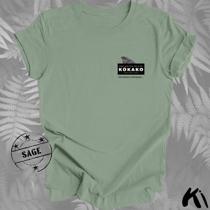 SOUTH ISLAND KŌKAKO Charitable Trust Official Fundraising Shirt - Minimalist, Light Colours