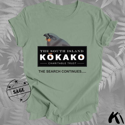 SOUTH ISLAND KŌKAKO Charitable Trust Official Fundraising Shirt - Light Colours