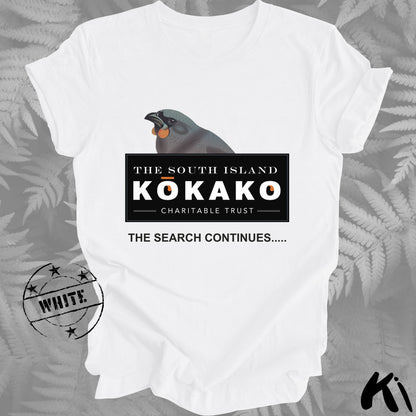 SOUTH ISLAND KŌKAKO Charitable Trust Official Fundraising Shirt - Light Colours