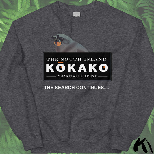 SOUTH ISLAND KŌKAKO Charitable Trust Sweatshirt - Dark Colours