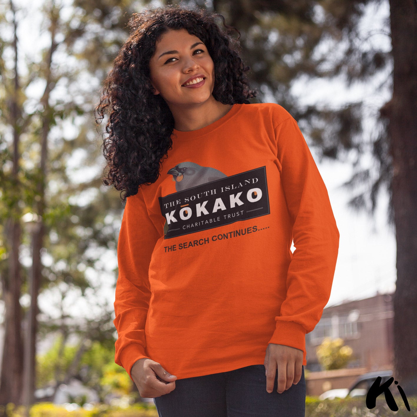 SOUTH ISLAND KŌKAKO Charitable Trust Sweatshirt - Official Fundraiser, Lighter Colours