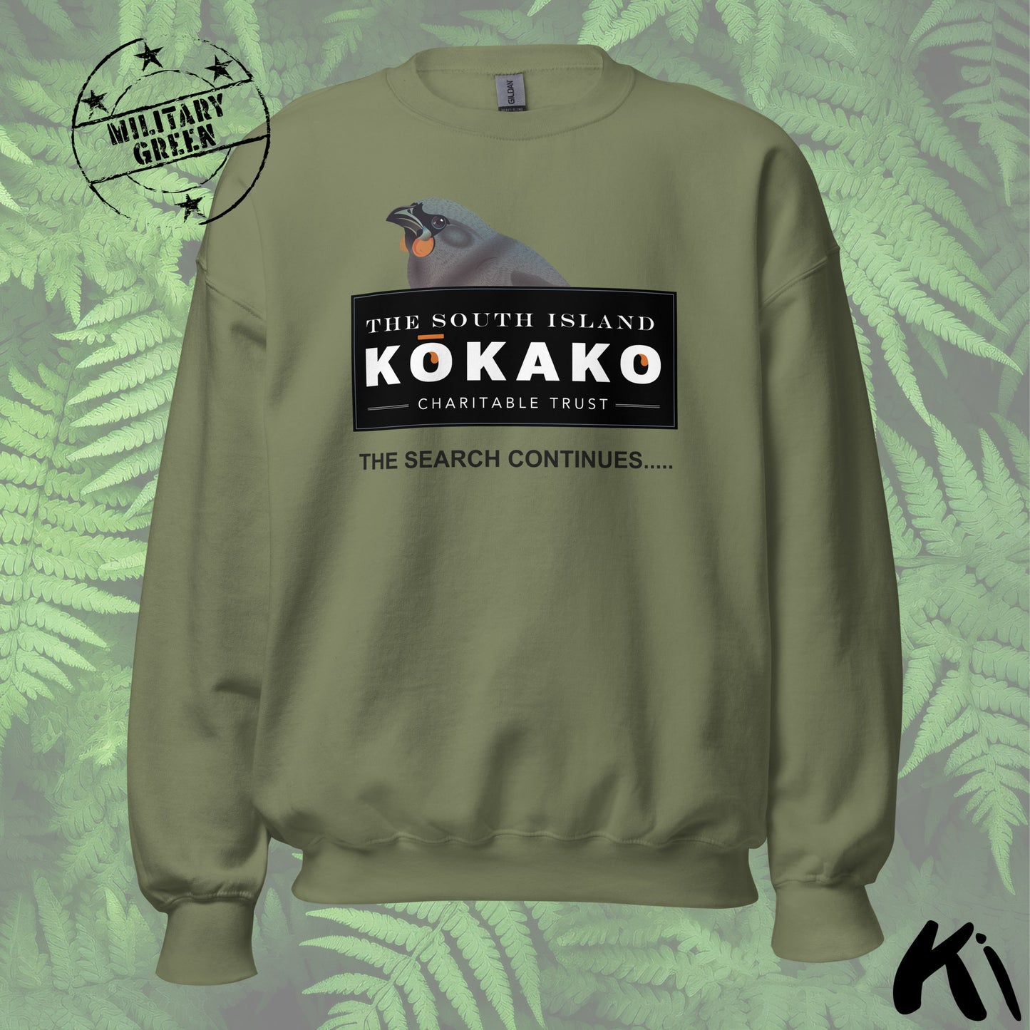 SOUTH ISLAND KŌKAKO Charitable Trust Sweatshirt