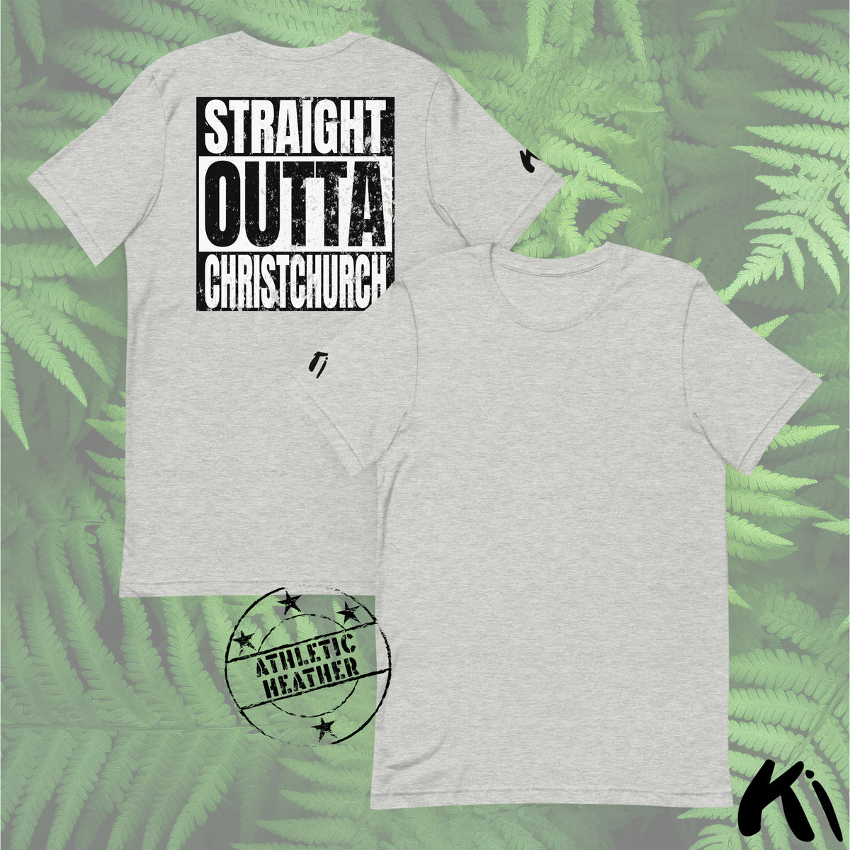 Straight Outta CHRISTCHURCH Back Print Shirt