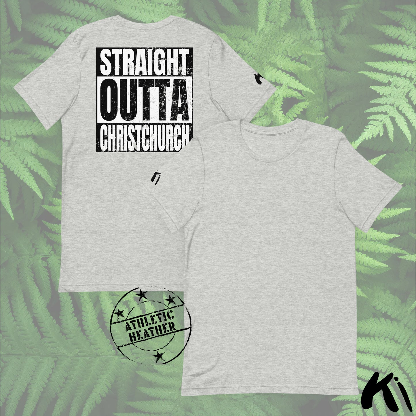 Straight Outta CHRISTCHURCH Back Print Shirt
